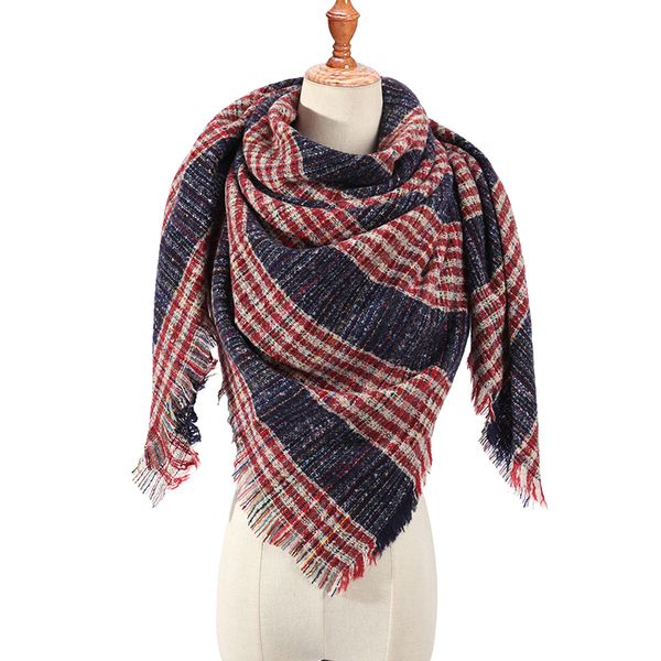 new spring winter triangle scarf for women plaid warm cashmere scarves female shawls pashmina lady bandana wraps blanket 201018, Blue;gray
new spring winter triangle scarf for women plaid warm cashmere scarves female shawls pashmina lady bandana wraps blanket 201018, Blue;gray