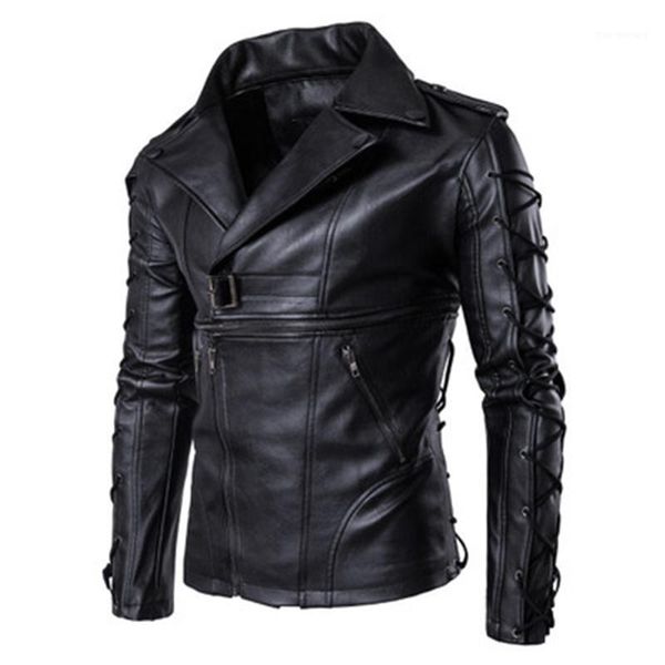 cosplay new fashion men's motorcycle leather medieval retro decadent leather jacket coat large size men's coat 5xl em1621, Black;brown
cosplay new fashion men's motorcycle leather medieval retro decadent leather jacket coat large size men's coat 5xl em1621, Black;brown