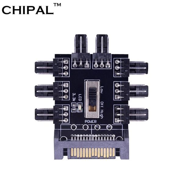 computer cables & connectors chipal 15pin sata power 1 to 8 multi way splitter 3pin 12v cooling fan cooler hub 2 level speed controller for
computer cables & connectors chipal 15pin sata power 1 to 8 multi way splitter 3pin 12v cooling fan cooler hub 2 level speed controller for