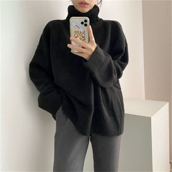 2021 thick turtlenecks knitted or crocheted large feminine dimensions released solid placket pullover jumper division long office lady 00bw, White;black
2021 thick turtlenecks knitted or crocheted large feminine dimensions released solid placket pullover jumper division long office lady 00bw, White;black