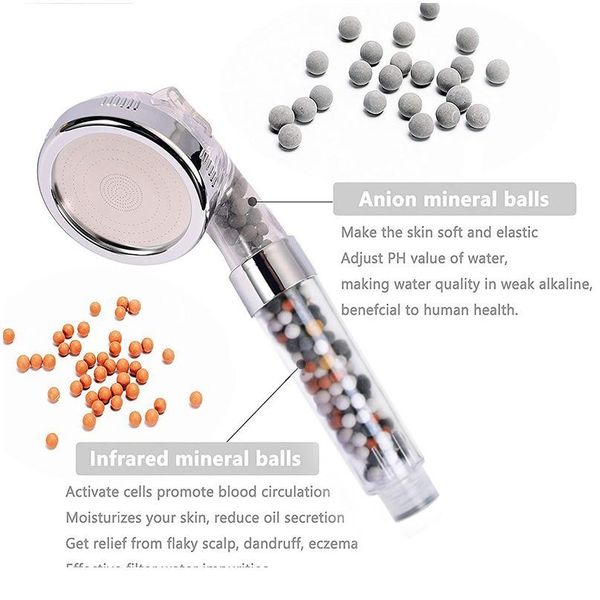 zhangji new arrival 3 modes adjustable bath spa shower head high pressure saving water bathroom anion filter showe jllbvn
zhangji new arrival 3 modes adjustable bath spa shower head high pressure saving water bathroom anion filter showe jllbvn