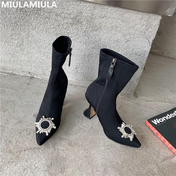 2020 зима размер 35-41 эластичная ткань женские короткие ботильоны sexy bling кристл пряжка остроконечные высокие каблуки socofy носок сапог, Black
2020 зима размер 35-41 эластичная ткань женские короткие ботильоны sexy bling кристл пряжка остроконечные высокие каблуки socofy носок сапог, Black