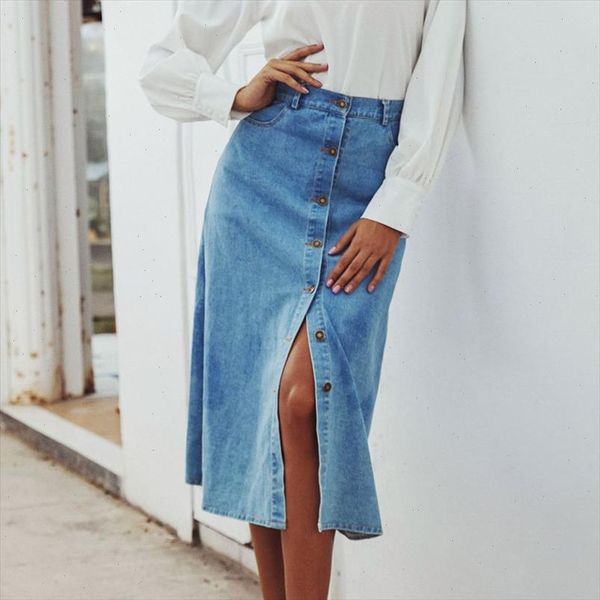summer women elegant vintage long skirts womens 2021 retro denim womens washed blue high waist denim skirt female skirts, Black
summer women elegant vintage long skirts womens 2021 retro denim womens washed blue high waist denim skirt female skirts, Black