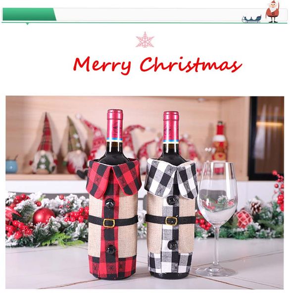 christmas decorations christmas grid cloth wine bottle cover home christmas stocking bag holders navidad gifts new year xmas table decor
christmas decorations christmas grid cloth wine bottle cover home christmas stocking bag holders navidad gifts new year xmas table decor