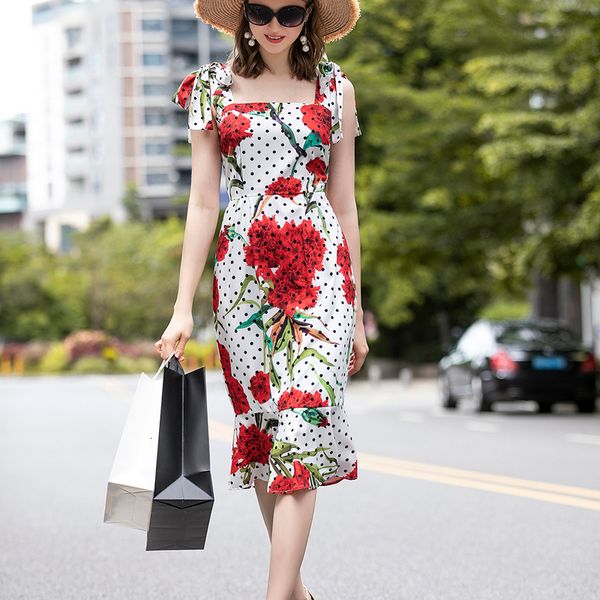 female dot-print flower in summer sleeveless boho beach bow 2021 party dress mermaid casual fujv, Black;gray
female dot-print flower in summer sleeveless boho beach bow 2021 party dress mermaid casual fujv, Black;gray