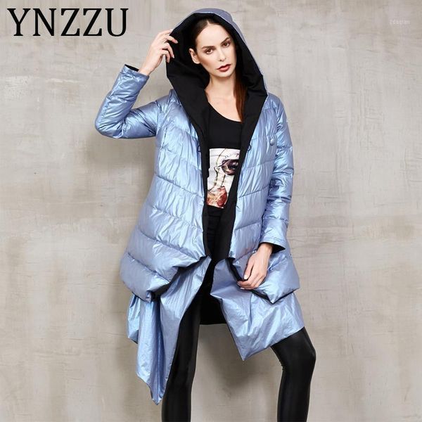 women's down & parkas ynzzu luxury 2021 winter women's jacket chic asymmetry double side wear white duck coat female warm outwear, Black
women's down & parkas ynzzu luxury 2021 winter women's jacket chic asymmetry double side wear white duck coat female warm outwear, Black