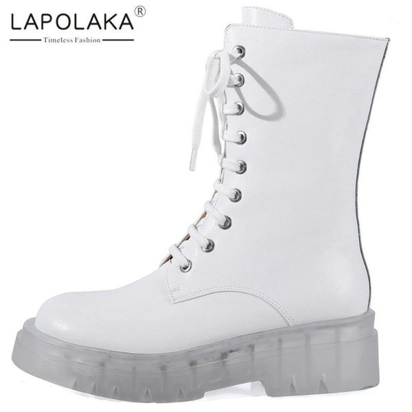 boots lapolaka 2021 genuine leather transparent heels simple fashion short woman shoes zipper ankle female1, Black 
boots lapolaka 2021 genuine leather transparent heels simple fashion short woman shoes zipper ankle female1, Black