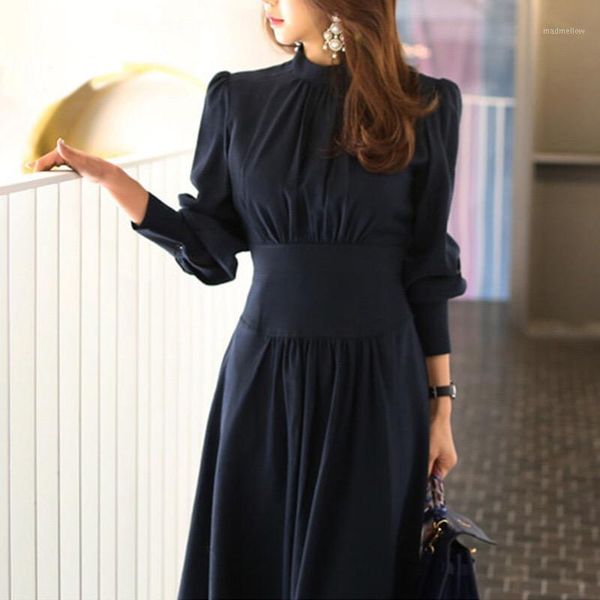 casual dresses sd1320q- product of autumn and winter 2021 professional temperament big brand standing collar waist closing dress1, Black;gray
casual dresses sd1320q- product of autumn and winter 2021 professional temperament big brand standing collar waist closing dress1, Black;gray