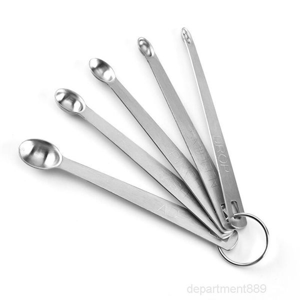5pcs set mini measuring spoons stainless steel round measure spoon for liquid dry ingredients useful sugar cake baking kitchen tools owf920
5pcs set mini measuring spoons stainless steel round measure spoon for liquid dry ingredients useful sugar cake baking kitchen tools owf920