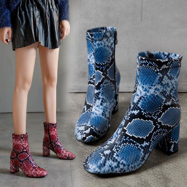 ymechic 2020 fashion winter snake print red blue black high heels ankle woman boots shoes retro gothic heeled bootie plus size
ymechic 2020 fashion winter snake print red blue black high heels ankle woman boots shoes retro gothic heeled bootie plus size