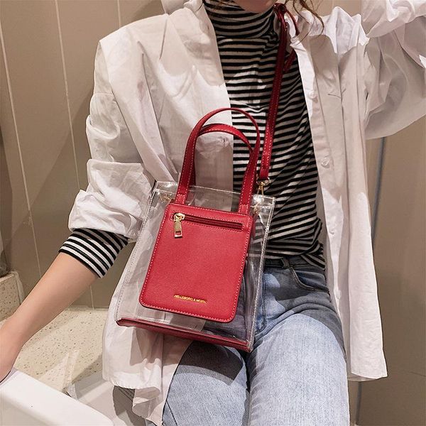 shoulder bags summer clear jelly women's bag 2021 korean version of a handbag girl single satchel.
shoulder bags summer clear jelly women's bag 2021 korean version of a handbag girl single satchel.