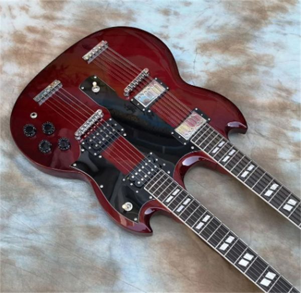6 string 12 strings electric guitar double neck guitar, jp eds1275, quality guitar. guitars guitarra
6 string 12 strings electric guitar double neck guitar, jp eds1275, quality guitar. guitars guitarra