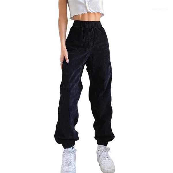 women's pants & capris women solid color ribbed high elastic waist casual harem with pockets for girls streetwear black ladies trousers, Black;white
women's pants & capris women solid color ribbed high elastic waist casual harem with pockets for girls streetwear black ladies trousers, Black;white