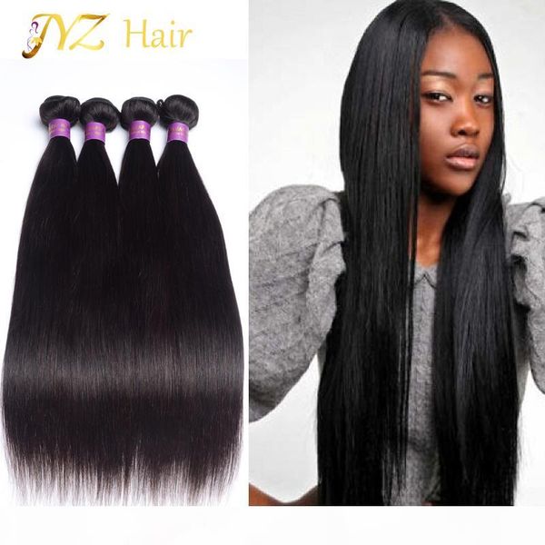 jyz brazilian virgin hair 4 bundles straight human hair unprocessed malaysian weave bundles peruvian straight hair, Black
jyz brazilian virgin hair 4 bundles straight human hair unprocessed malaysian weave bundles peruvian straight hair, Black