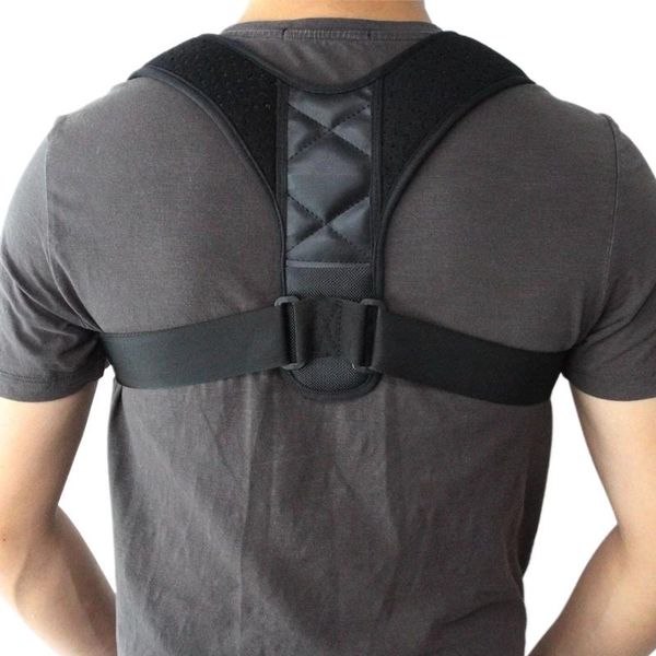 adjustable back posture corrector spine shoulder bandage back shoulder humpback band corrector brace support belt pain relief, Black;blue
adjustable back posture corrector spine shoulder bandage back shoulder humpback band corrector brace support belt pain relief, Black;blue