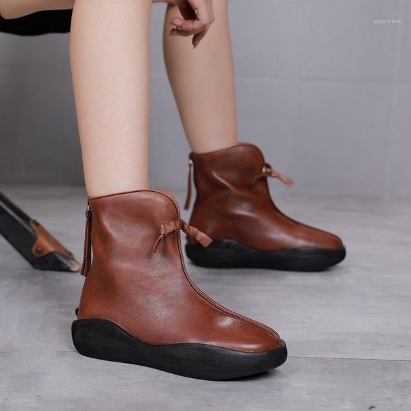 boots 2021autumn winter sports women's genuine leather england style motorcycle round head ankle thin1, Black
boots 2021autumn winter sports women's genuine leather england style motorcycle round head ankle thin1, Black