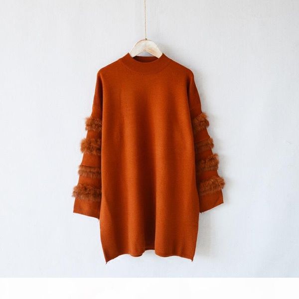 2018 new autumn long oversized sweater women casual plush sleeve woman sweaters pullovers soild color female xz460, White;black
2018 new autumn long oversized sweater women casual plush sleeve woman sweaters pullovers soild color female xz460, White;black