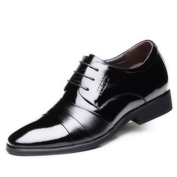 dress shoes factory direct fashion sewing thread decoration british style men's leather dealers in the increase men, Black
dress shoes factory direct fashion sewing thread decoration british style men's leather dealers in the increase men, Black