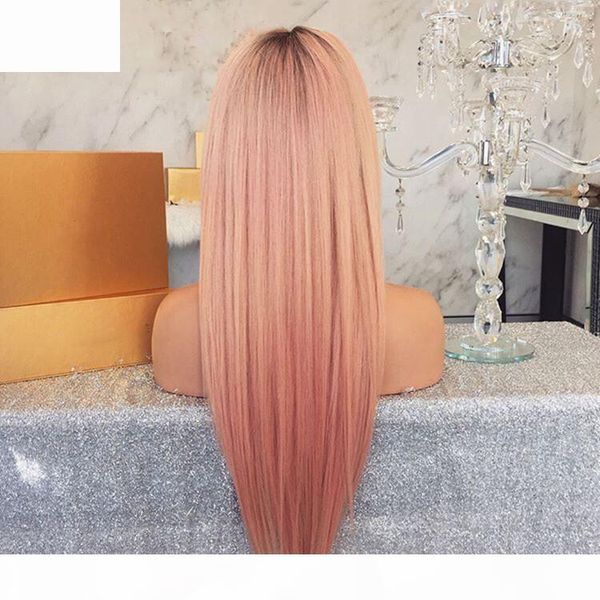no bad smell foreign trade fashion wig european and american pink gradient long straight hair chemical fiber headgear amazon supply a genera, Black
no bad smell foreign trade fashion wig european and american pink gradient long straight hair chemical fiber headgear amazon supply a genera, Black
