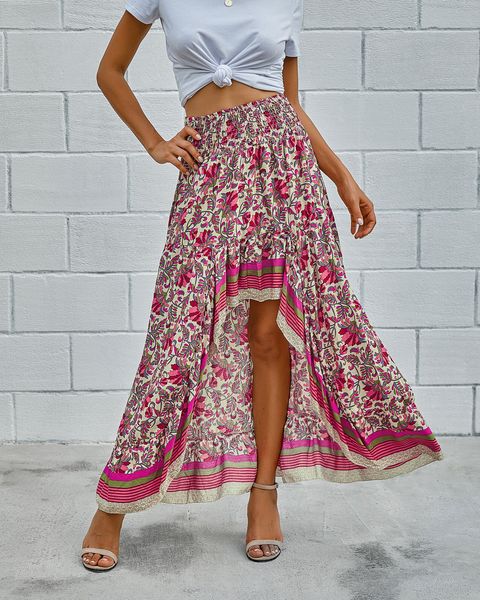 2021 new spring and summer fashion bohemian casual impression high-loose waist show thin-versatile female ankle skirt sxgx, Black
2021 new spring and summer fashion bohemian casual impression high-loose waist show thin-versatile female ankle skirt sxgx, Black