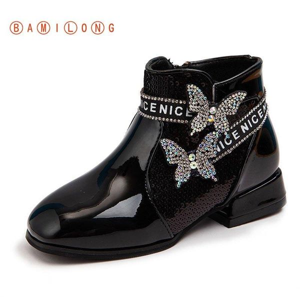 boots bamilong girls autumn winter princess leather 2021 korean cotton butterfly ribbon drill children' short b395, Black;grey
boots bamilong girls autumn winter princess leather 2021 korean cotton butterfly ribbon drill children' short b395, Black;grey