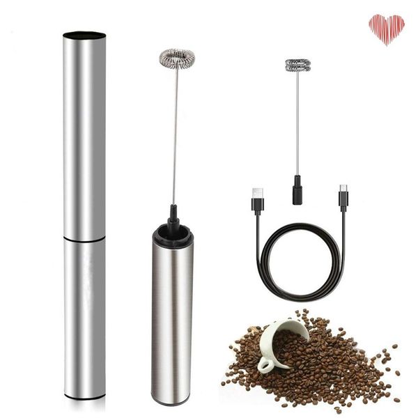 electric foam milk frother handheld stainless steel coffee foamer whisk mixer kitchen egg beater stirrer durable drink mixer usb 144 n2
electric foam milk frother handheld stainless steel coffee foamer whisk mixer kitchen egg beater stirrer durable drink mixer usb 144 n2