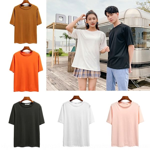 6yt5g men's and wear couple weart-shirt couple sleeve korean candy solid color loose casual half sleeve outfitwomen's short t-shir, White
6yt5g men's and wear couple weart-shirt couple sleeve korean candy solid color loose casual half sleeve outfitwomen's short t-shir, White