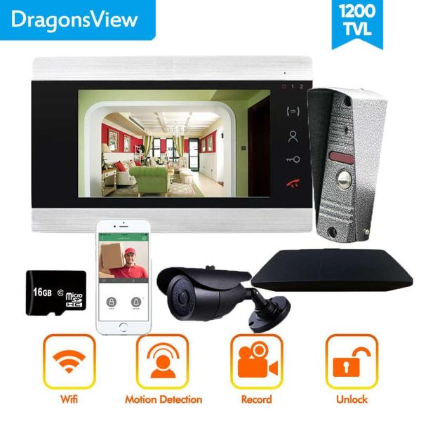 dragonsview 7 inch wireless video door phone doorbell intercom system with wifi box motion unlock android/iso system recording
dragonsview 7 inch wireless video door phone doorbell intercom system with wifi box motion unlock android/iso system recording