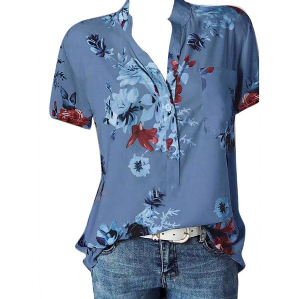 vintage women's shirt women printing pocket plus size short sleeve blouse easy shirt blusas mujer de moda 2021, White
vintage women's shirt women printing pocket plus size short sleeve blouse easy shirt blusas mujer de moda 2021, White