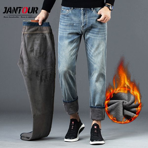 men vintage jeans fashion fleece straight trousers winter casual thicken elasticity pants man pantalones de hombre size 35 40 q0105, Black;white
men vintage jeans fashion fleece straight trousers winter casual thicken elasticity pants man pantalones de hombre size 35 40 q0105, Black;white