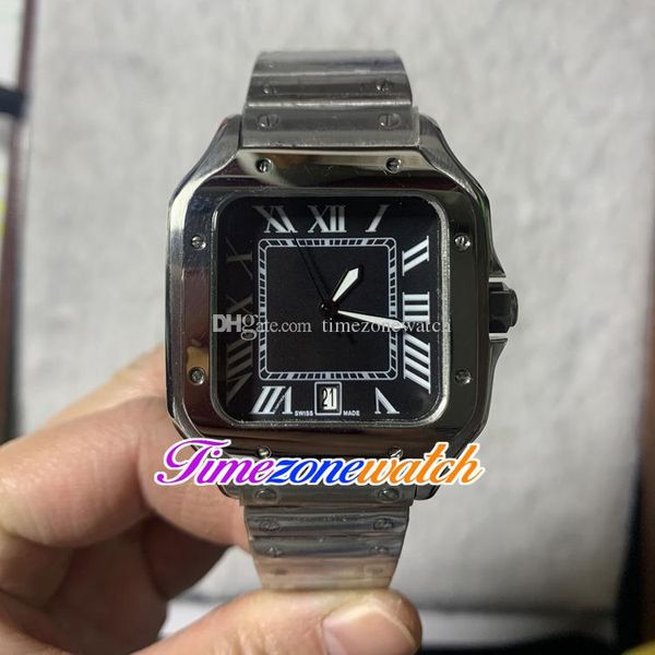 40mm date wssa0030 swiss quartz mens watch black dial stainless steel bracelet gents watches timezonewatch e77, Slivery;brown
40mm date wssa0030 swiss quartz mens watch black dial stainless steel bracelet gents watches timezonewatch e77, Slivery;brown