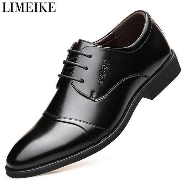 limeike men's business dress shoes lace-up mens fashion leather shoes elegant gentleman comfortable formal men flats, Black
limeike men's business dress shoes lace-up mens fashion leather shoes elegant gentleman comfortable formal men flats, Black