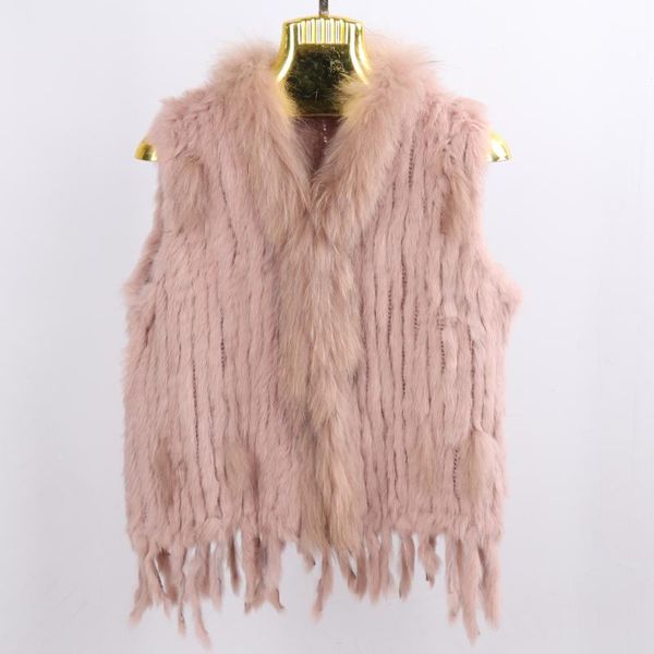 2020 new fall winter women real fur vests 100% real fur knitted gilet with tassels raccoon collar coat, Black
2020 new fall winter women real fur vests 100% real fur knitted gilet with tassels raccoon collar coat, Black