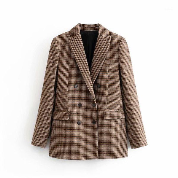 winter wool coat women jacket vintage houndstooth wool blend coats winter office lady plaid double breasted coat woolen coats1, Black
winter wool coat women jacket vintage houndstooth wool blend coats winter office lady plaid double breasted coat woolen coats1, Black