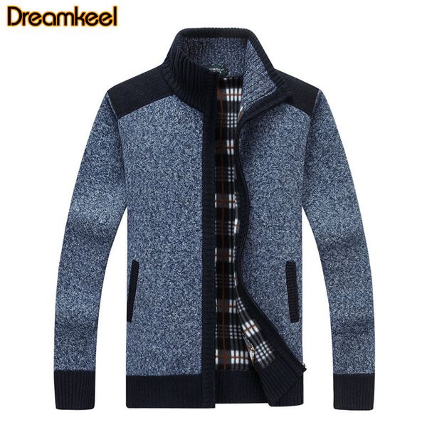 autumn winter new sweater thick coat male patchwork zipper outerwear casual slim fit sweaters jacket men's cardigan r q1113, White;black
autumn winter new sweater thick coat male patchwork zipper outerwear casual slim fit sweaters jacket men's cardigan r q1113, White;black