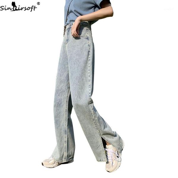 thin women's jeans summer loose wide legs high waist jeans woman fashion casual was thin split bifurcation women1, Blue
thin women's jeans summer loose wide legs high waist jeans woman fashion casual was thin split bifurcation women1, Blue