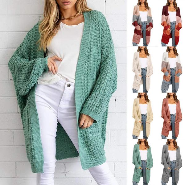 2020 patchwork striped sweaters cardigan women long batwing sleeve boho casual crochet oversized knitted sweater coat women, White;black
2020 patchwork striped sweaters cardigan women long batwing sleeve boho casual crochet oversized knitted sweater coat women, White;black