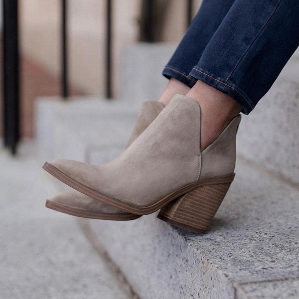 women boots female autumn winter pu leather cowboy ankle boots pointed toe heel booties shoes #nm9g, Black
women boots female autumn winter pu leather cowboy ankle boots pointed toe heel booties shoes #nm9g, Black