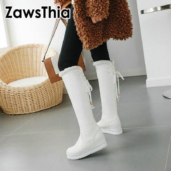 boots zawsthia 2021 winter woman shoes warm plush faux fur inside platform wedges female knee high women snow big size 431, Black
boots zawsthia 2021 winter woman shoes warm plush faux fur inside platform wedges female knee high women snow big size 431, Black