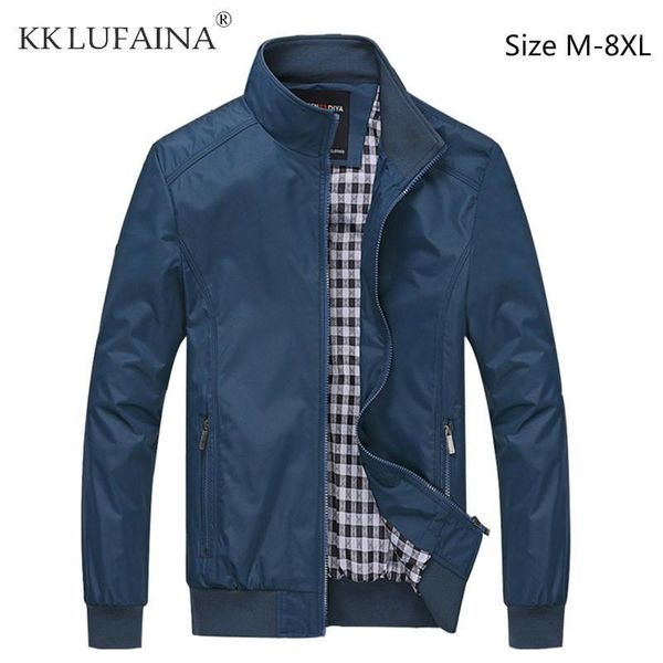 autumn winter men's jacket windbreaker outdoors male overcoat streetwear bomber jacket slim fit men windproof coats 6xl 7xl 8xl1, Black;brown
autumn winter men's jacket windbreaker outdoors male overcoat streetwear bomber jacket slim fit men windproof coats 6xl 7xl 8xl1, Black;brown