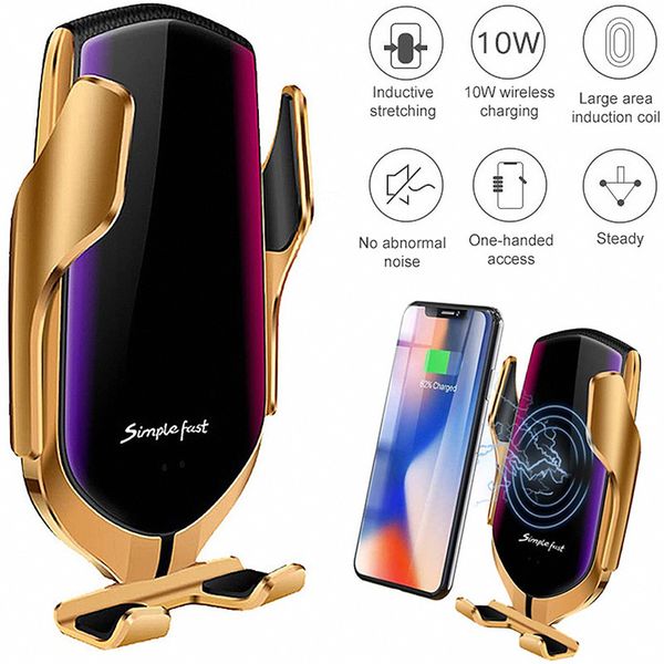 sacec psens 10w wireless mirror car charger automatic clamping qi fast charging infrared sensor phone holder
sacec psens 10w wireless mirror car charger automatic clamping qi fast charging infrared sensor phone holder