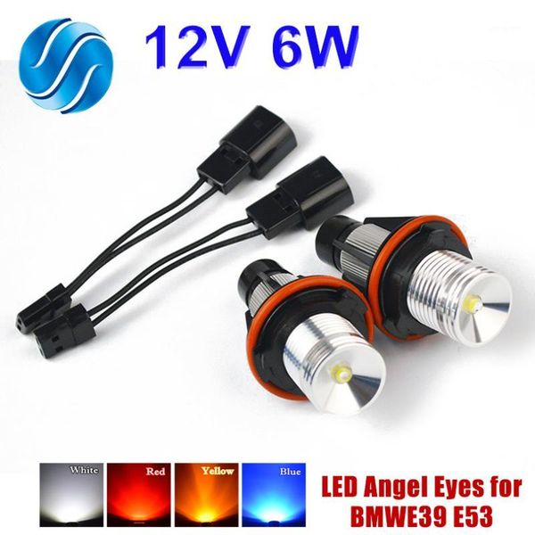 other lighting system fly1 set 2*3w 6w bridgelux led chips marker angel eyes white blue red yellow for e39 e53 e60 e61 e63 e64 e65 e661
other lighting system fly1 set 2*3w 6w bridgelux led chips marker angel eyes white blue red yellow for e39 e53 e60 e61 e63 e64 e65 e661
