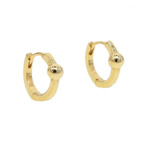 classic 2020 pure 925 sterling silver mini ball hoop earring smooth no stone simple jewelry daily accessories gold silver color1, Golden;silver
classic 2020 pure 925 sterling silver mini ball hoop earring smooth no stone simple jewelry daily accessories gold silver color1, Golden;silver