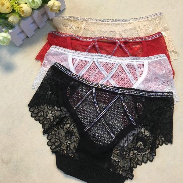 women's panties for woman underwear lace breathable soft rhineston lingerie female briefs panty transparent women's underpants1, Black;pink
women's panties for woman underwear lace breathable soft rhineston lingerie female briefs panty transparent women's underpants1, Black;pink
