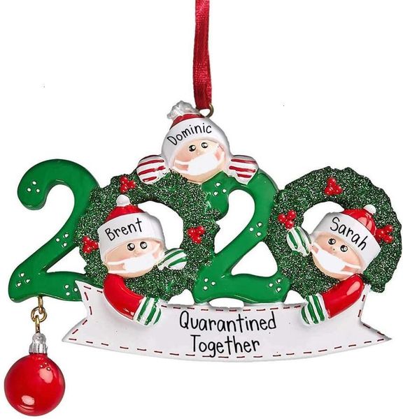 quarantine christmas tree hanging ornament family of 2 3 4 5 santa claus pendant diy name ornament xmas party decorations bwd1904
quarantine christmas tree hanging ornament family of 2 3 4 5 santa claus pendant diy name ornament xmas party decorations bwd1904