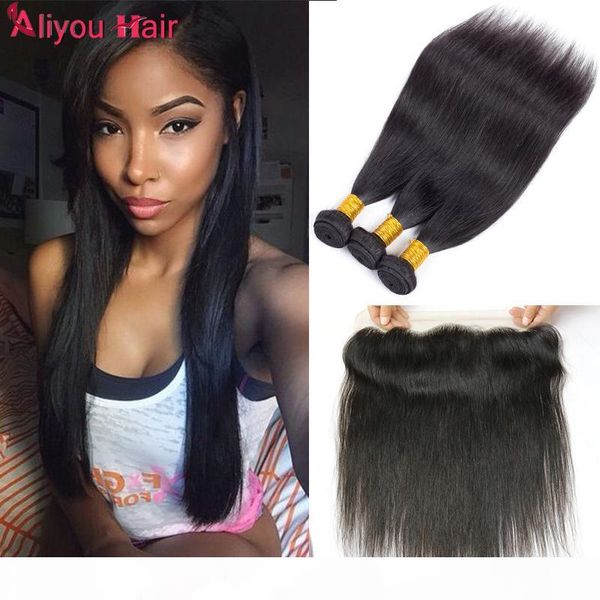 brazilian straight virgin human hair bundles with lace frontal closure peruvian straight hair lace frontal bundles with weaves closure, Black;brown
brazilian straight virgin human hair bundles with lace frontal closure peruvian straight hair lace frontal bundles with weaves closure, Black;brown