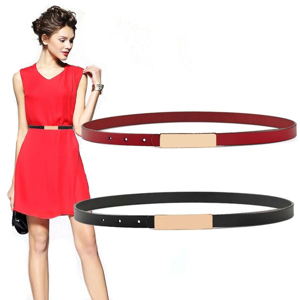 women cool ins style with dress accessories women's versatile casual belt leather simple, Black;brown
women cool ins style with dress accessories women's versatile casual belt leather simple, Black;brown