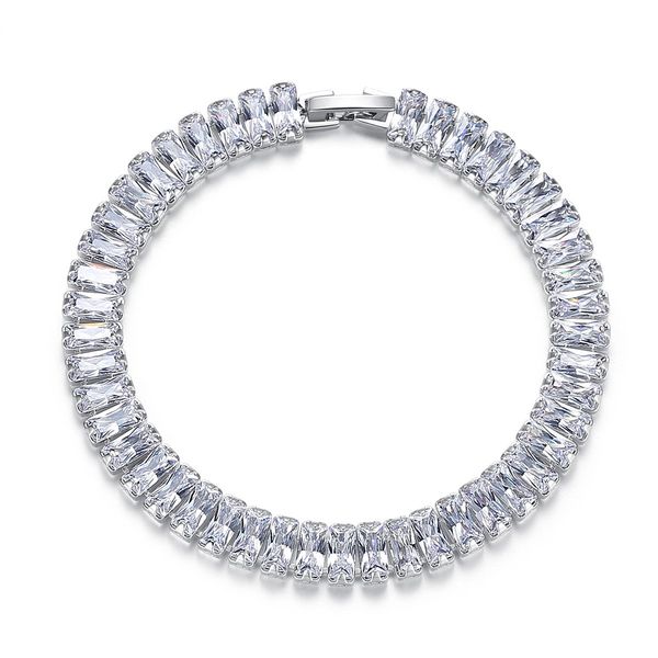 luxury austria shining bracelets genuine 925 sterling silver plated charms bracelet zircon diamond roman tennis link bracelet jewelry, Golden;silver 
luxury austria shining bracelets genuine 925 sterling silver plated charms bracelet zircon diamond roman tennis link bracelet jewelry, Golden;silver