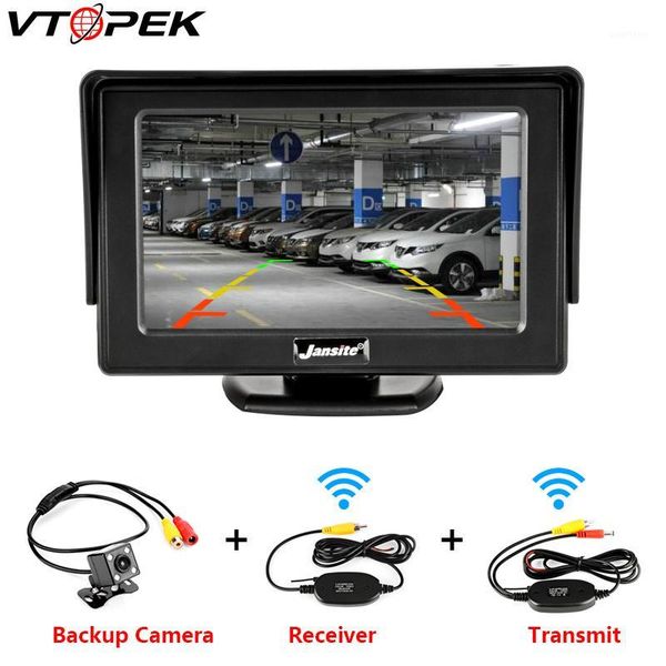 vk car monitor 4.3 inch screen for rear view reverse camera tft lcd hd display digital color pal/ntsc 480 x 272 for suv rv1
vk car monitor 4.3 inch screen for rear view reverse camera tft lcd hd display digital color pal/ntsc 480 x 272 for suv rv1