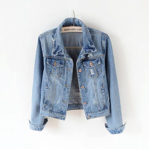 women's jackets autumn period and the type of cultivate one's morality big yards short hole long-sleeved jean jacket female coat j, Black;brown
women's jackets autumn period and the type of cultivate one's morality big yards short hole long-sleeved jean jacket female coat j, Black;brown